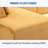 Modular Modern Velvet Fabric Sofa With Footpads-1210375565