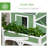 Deera 13 Square Feet Chicken Coop with Chicken Run and Roosting Bar for up to 4 Chickens