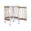 Table d'appoint de style bohémien d'inspiration bohémienne 16,87 po avec détails tissés à la main et bout de patio de style construction - corde en verre trempé relaxant