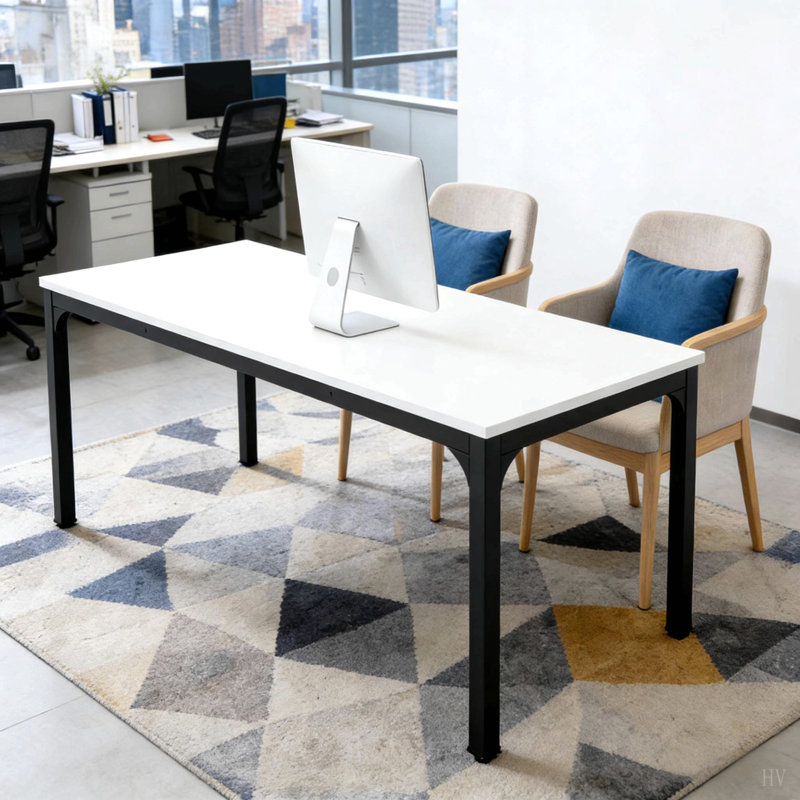 Modern Computer Desk,Rectangle Workspace Desk,Executive Desk