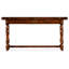 Country Farmhouse Walnut Wood Dining Table