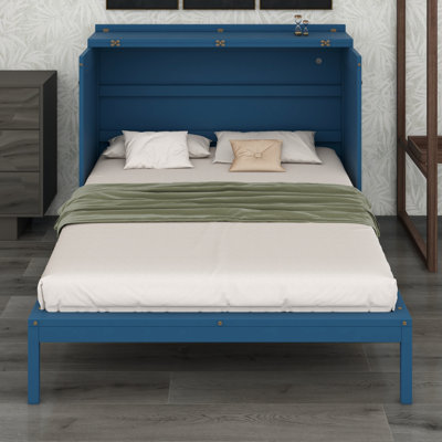 Space Saving Murphy Bed Featuring Drawer,Sockets and USB Ports
