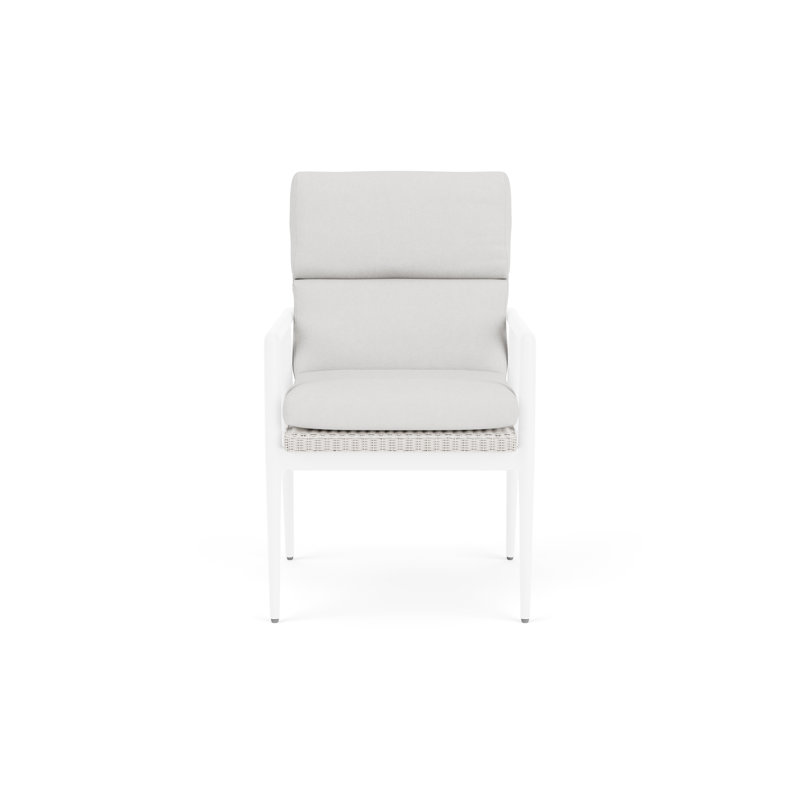Outdoor Dining Armchair, White