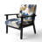 Abstract Pattern With Textures II - Upholstered Modern Velvet Arm Chair-118659413-118659417