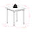 Sova Beech Solid Wood Top Dining Table