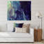 Abstrait, art mural sur toile, impression à l'encre liquide bleue-67391298-119819298-67391295