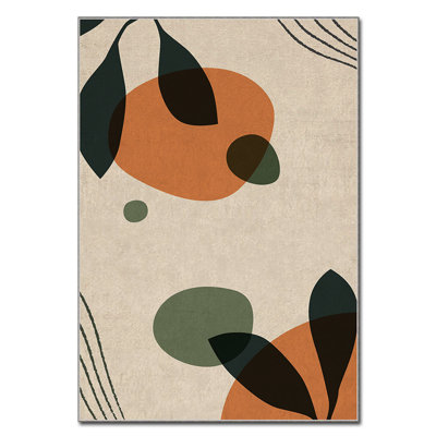 Luxurious Polyester Carpet, 39.4 x 70.9 Inches | 740 g/m² | Velvet Fabric with Non-Slip Felt Dot Underside | Laminated Sponge for Comfort | Easy to Clean & Machine Washable | Perfect for Living Room & Bedroom Décor