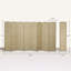 Paravent pliable à 8 panneaux, hauteur 1,70 m, cloison autoportante, noir-579067907-579067913-579067925