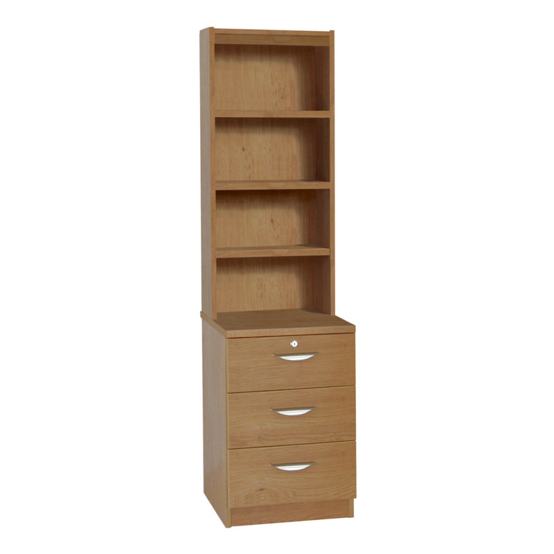 182 cm H Multimedia Storage, English Oak