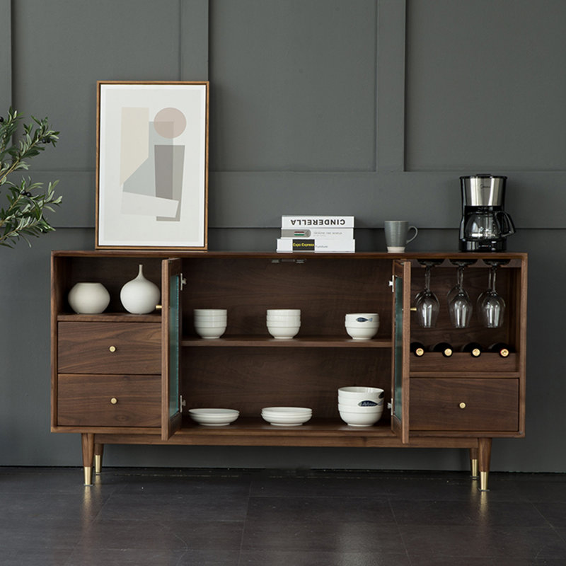 Retro simple and light luxury sideboard