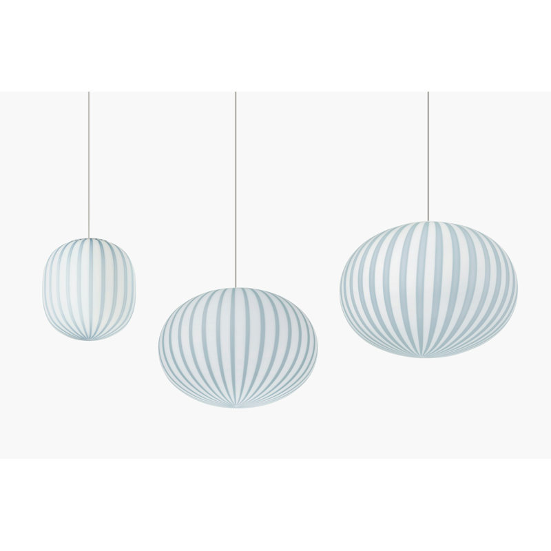 Filigrana Light, Ellipse, 110/120V, Blue, 90.94" H x 14.57'' W x 14.57'' D