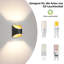 1-Light Black Ceramic Flush Mounted Sconce