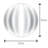 Becklee Striped Reversible Throw Pillow-2068502373-2068502370