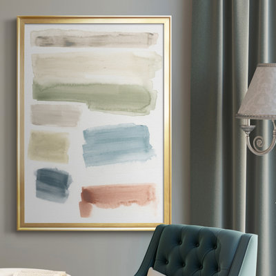Watercolor Swatches I - reproduction d'art sur toile
