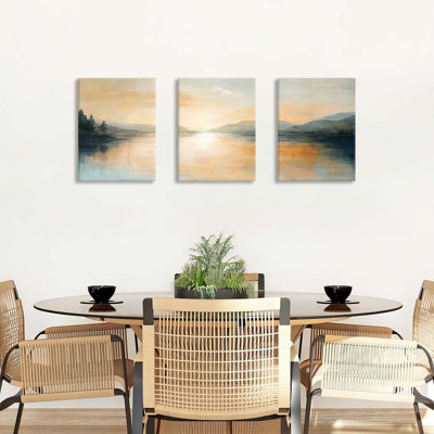 3 Piece Wrapped Canvas Print
