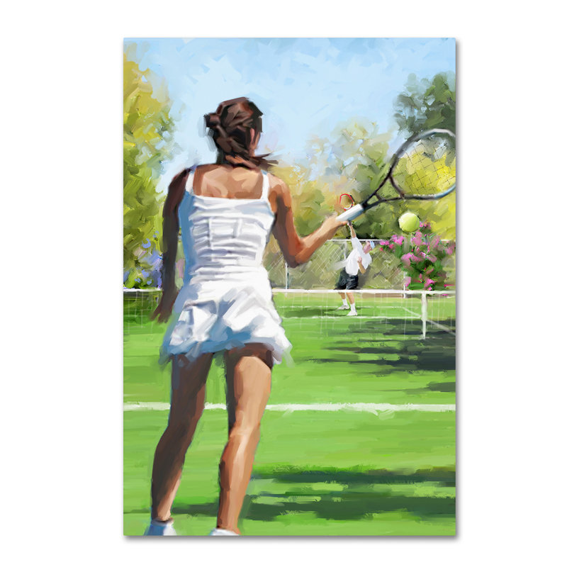 «Armand Tennis Tennis» par Armand, H 47 po x l 30 po x P 2 po