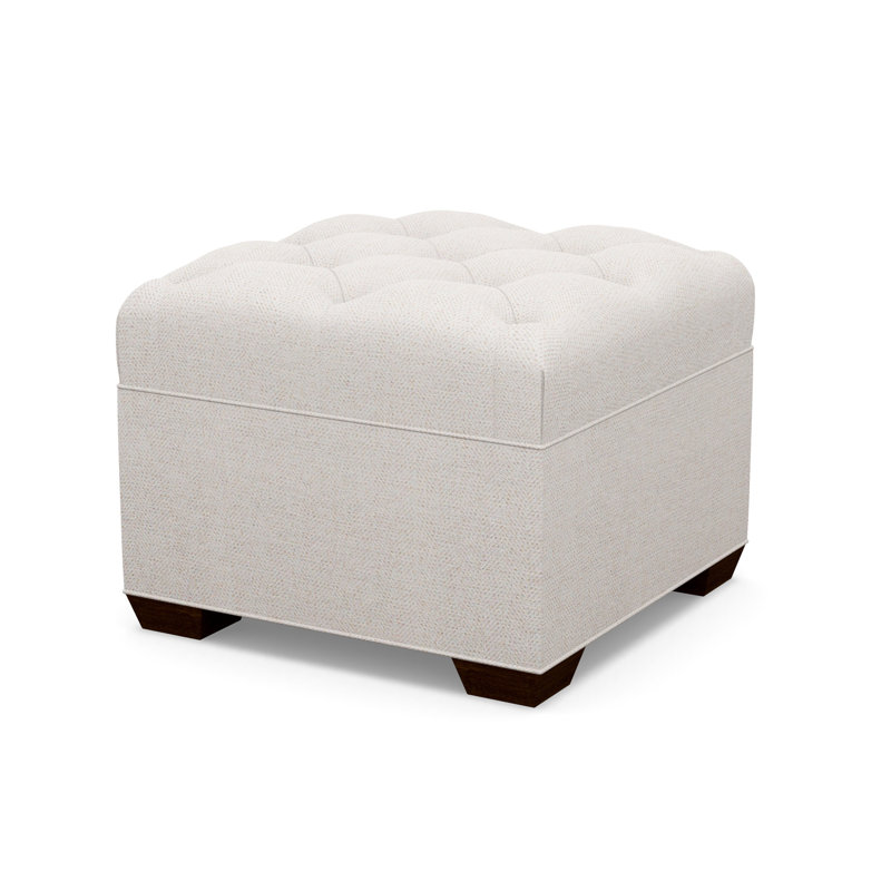 Square Ottoman, Walnut, 8240-70