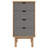 Commode décorative 4 tiroirs Emler-88605621