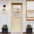 Qucik Assemble Jamb, Not Prehung, Unfinished Dutch Door, 1 Lite Half Clear Glass Split Single Door Slab With Latch and hardware kit-109024326