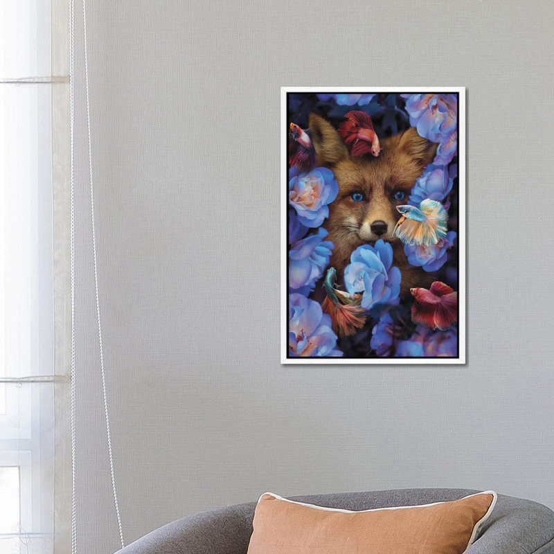 I Found You Without Even Looking - Print on Canvas, White Framed, 66.04 cm H x 45.72 cm W