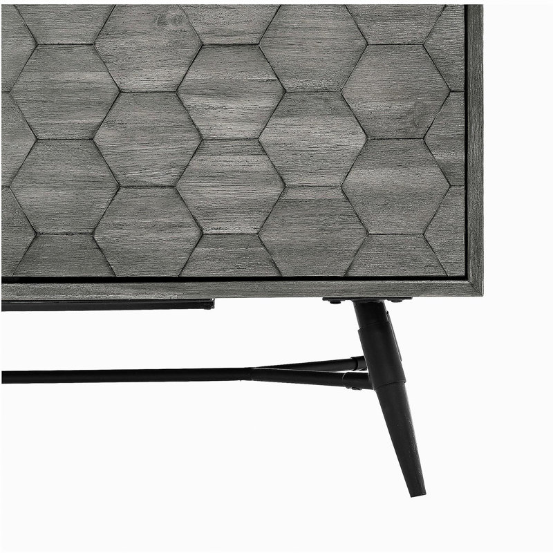 Buffet Makena en bois d'acacia gris