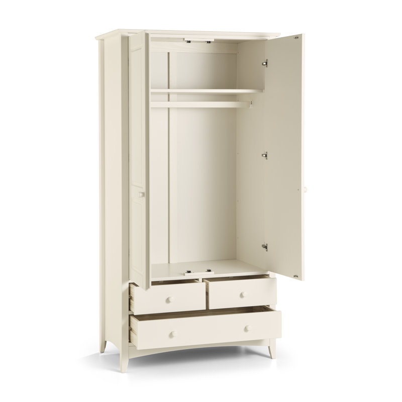 Eckhardt 2 Door Wardrobe, Soft Cream