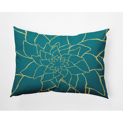  Housse et insert de coussin rectangulaire en polyester pour l'intérieur et l'extérieur