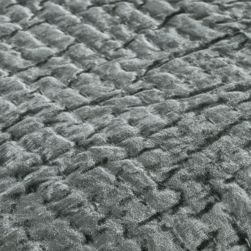 Velvet Quilt, Queen Quilt, Bay Green