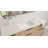 Badeloft 25.2" x 16.1" Stone Resin Undermount Ramp Bathroom Sink UB-04-RL-G in Glossy White-71991943