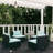 27.6" Wide Rectangle Patio Sectional Set with Cushions-2012015787-2011744614