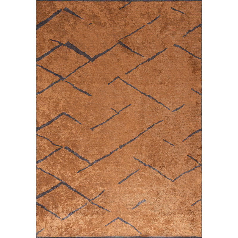 Rapture Abstract Area Rug, Rectangle 6'7" x 8'3"