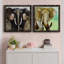 Majestic Encounter - Ensemble de 2 peintures sur toile encadrées-687279697-687279701