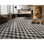 Carreaux de marbre hexagonaux - blanc, noir et gris, 12 pièces / boîte, idéal pour différentes pièces, plancher et mur gris, 6 lb, décoration commerciale pour le salon