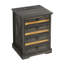 Table de chevet 4 tiroirs Pasadena-1672037365