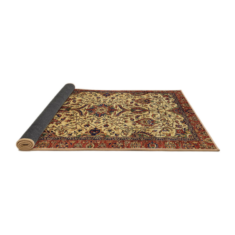 Tapis abstrait moderne 343, Rond 3 pi