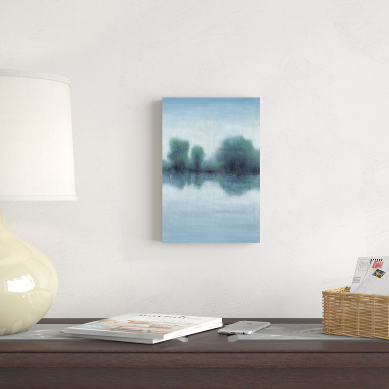" Misty Blue Morning I " by Timothy O' Toole, 12" H x 8" W x 1" D
