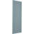 True Fit PVC Single Panel Chevron Modern Style Fixed Mount Shutters-64427976-64427988-64427998
