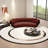 Semi-circular arc  negotiating sofa-106440898