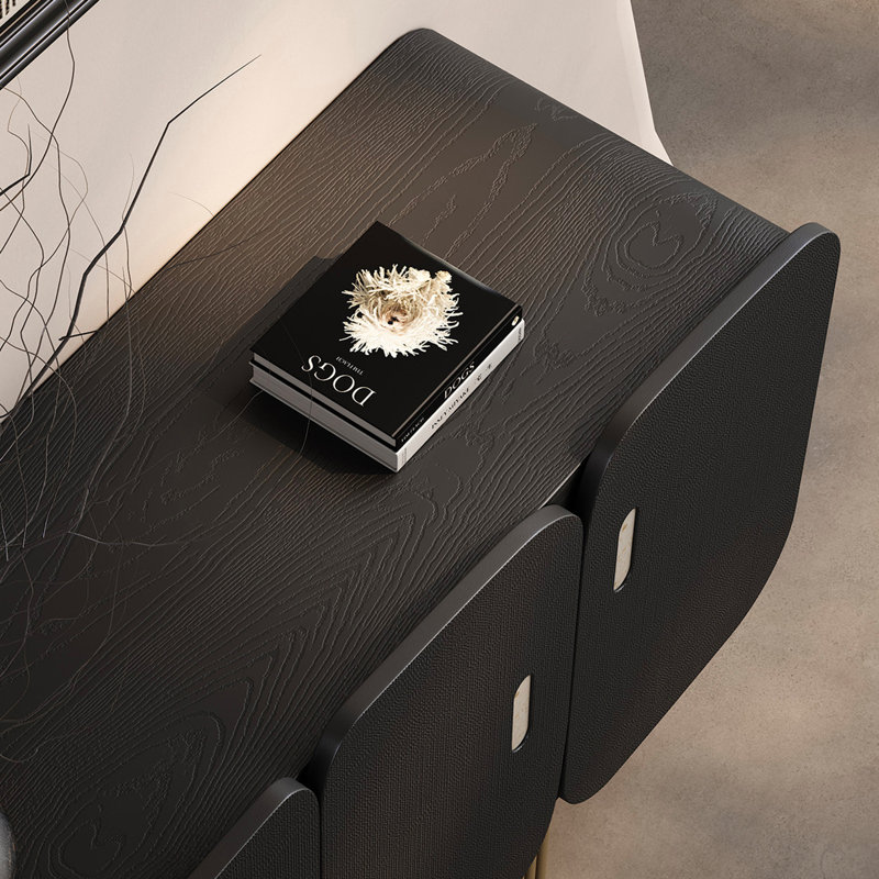 Italian-style minimalist luxury sideboard