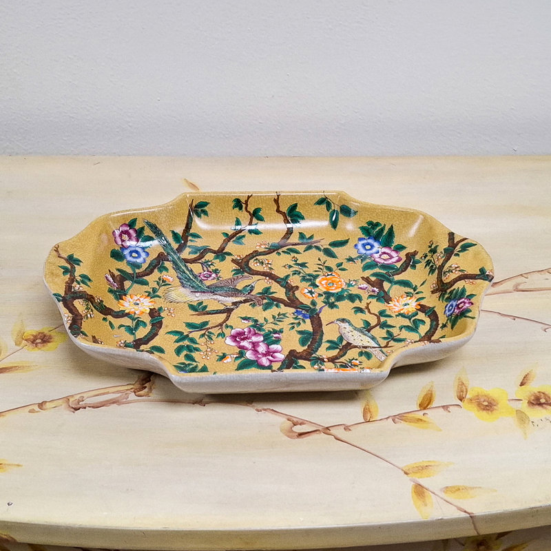 Porcelain Tray Beau Jardin