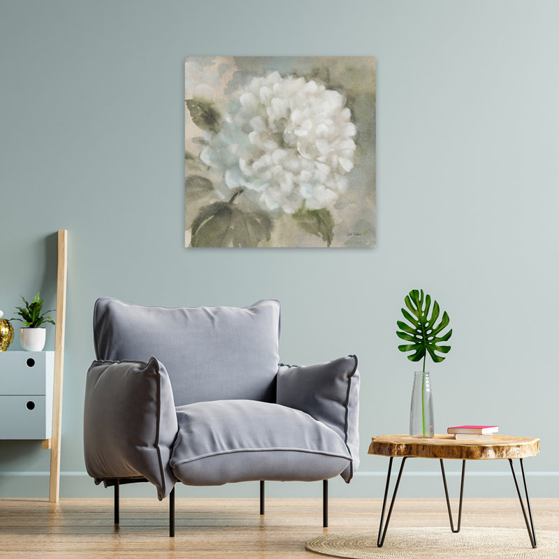 Art floral traditionnel d'hortensia doux, H 24 po x l 24 po