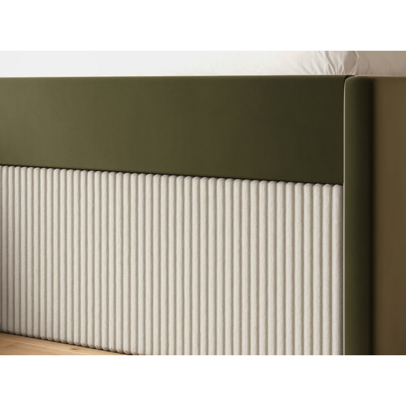 Upholstered Daybed, Green