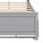 Agnes Platform Bed With Storage Headboard, USB, Trundle And 3 Drawers-1536072638-1536072639