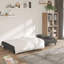Canapé-lit sans accoudoirs en velours 78,7 po Sacario-743973984