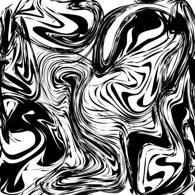 «Abstract Wave Wave» par Olgalebedeva, impression sur toile tendue