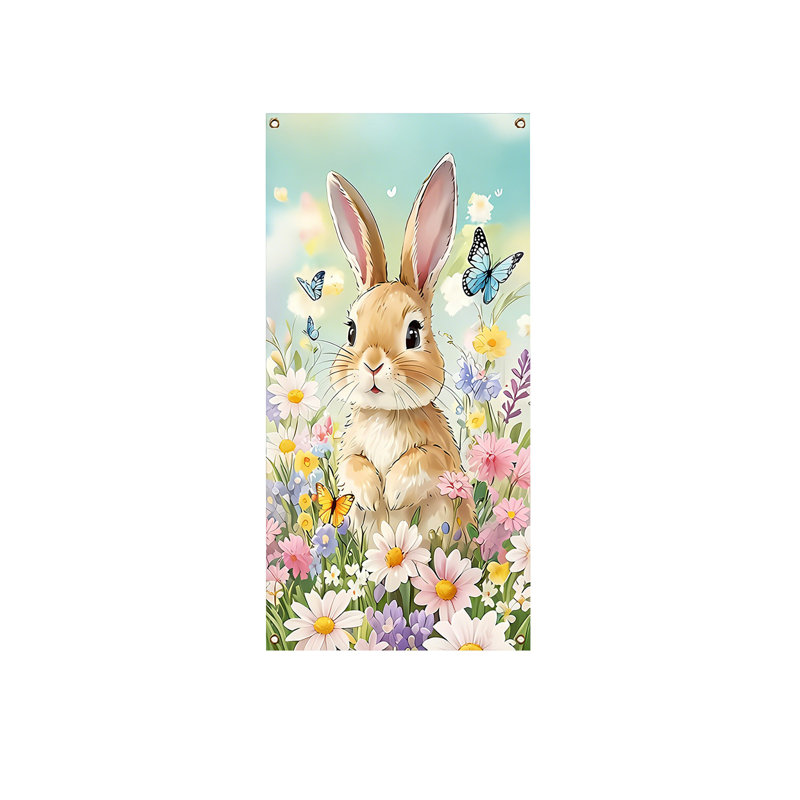 Easter Door Curtain Party Decorations, Multicolor