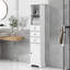 Armoire de rangement autoportante pour salle de bain