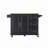 Kitehcn Island with Extensible Rubber Wood Table Top,adjustable Shelf Inside Cabinet for Different Utensils-752739483