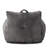 Comfy Grey Bean Bag Chair With Footstool, Perfect For Living Room, Bedroom & Dorm, Shredded Foam, - Slip Base Chaise Lounge And Comfort Reading, Gaming, Room Bedroom, Corduroy Construction