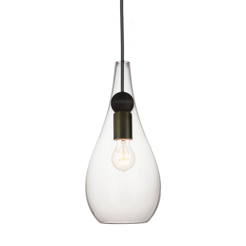Earth 1 - Light Pendant, Seed, 18" H x 8" W x 8" D, Bronze